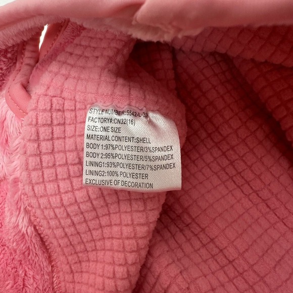 Huntworth Beanie Hat Cap Pink Camo Thermal Ponytail Hunting Hunter Camouflage - Picture 10 of 11